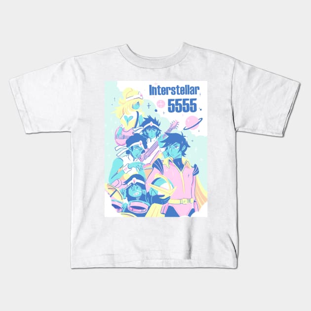 Interstellar 5555 Kids T-Shirt by frankielong@hotmail.co.uk